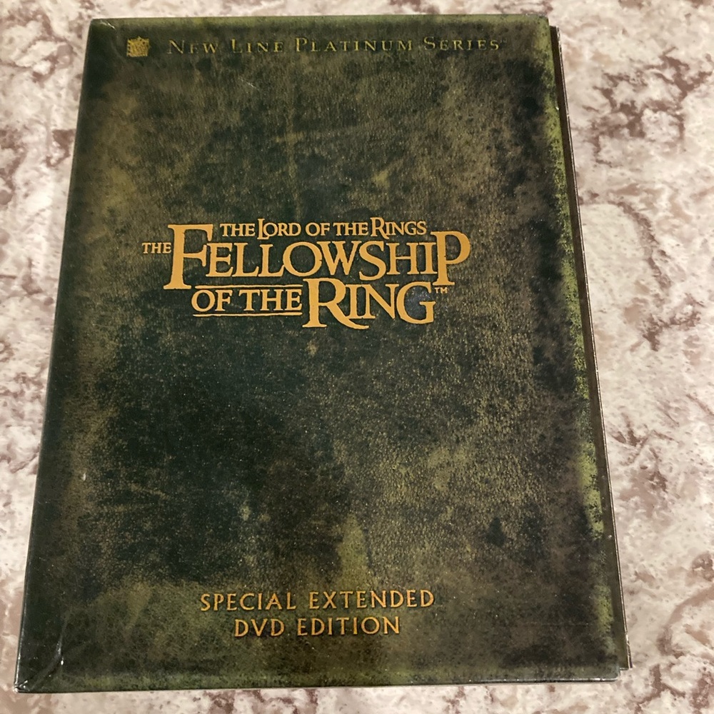 Special Extended Edition Set Fellowship of the Ring 4 disc